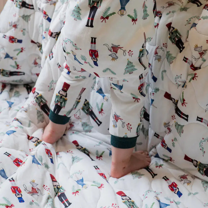 Nest Designs Long Sleeve Footless Sleeper - Nutcracker