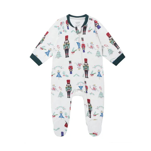 Nest Designs Long Sleeve Footed Sleeper - Nutcracker