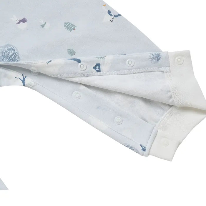 Nest Designs Long Sleeve Romper - Snowy Snuggles