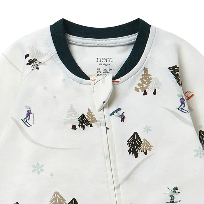 Nest Designs Long Sleeve Footed Sleeper - Chills N Thrills