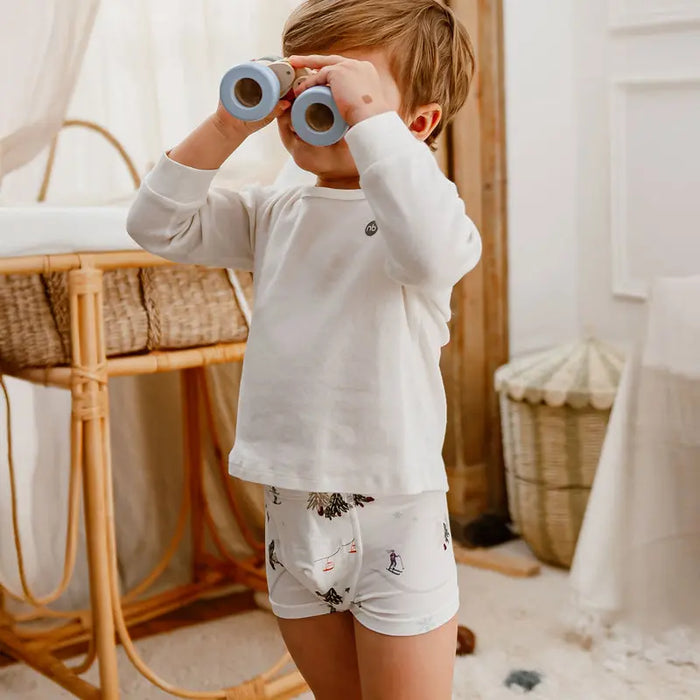 Nest Designs Boys Boxer Briefs Underwear 2pk - Winter Fun