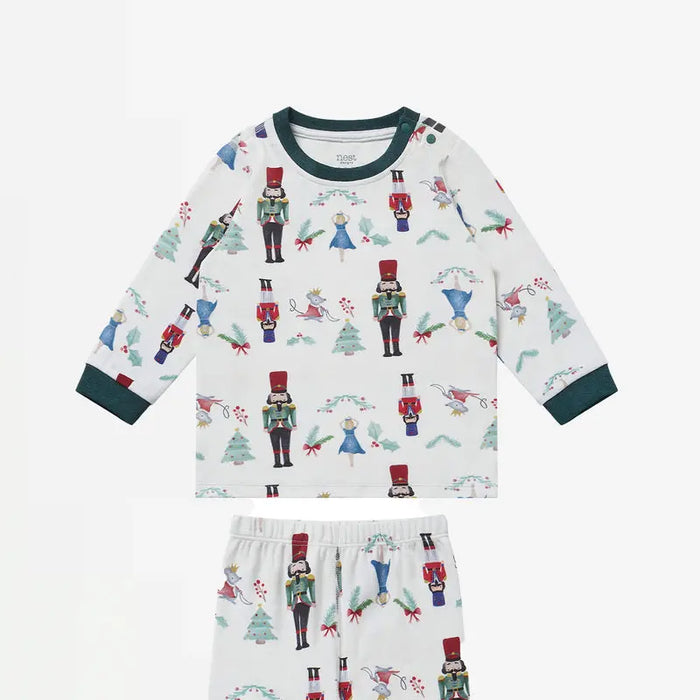 Nest Designs Long Sleeve PJ Set - Nutcracker