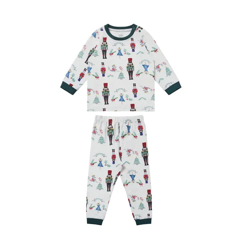 Nest Designs Long Sleeve PJ Set - Nutcracker