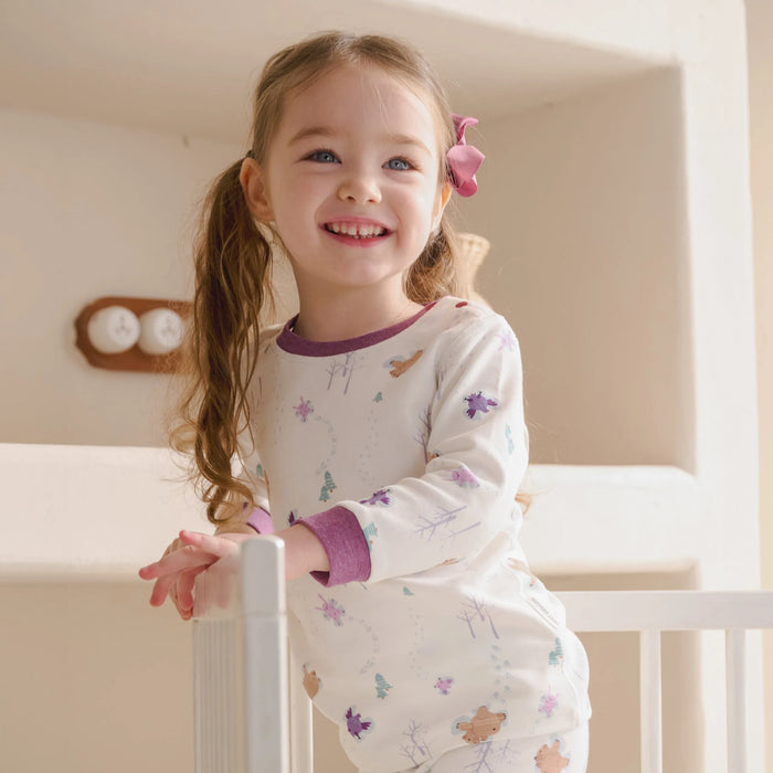 Nest Designs Long Sleeve PJ Set - Snow Angels