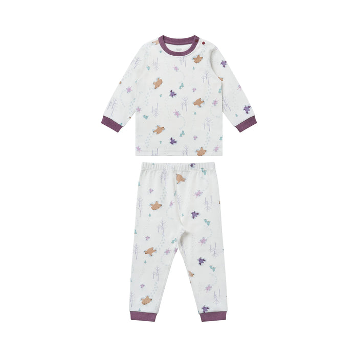 Nest Designs Long Sleeve PJ Set - Snow Angels