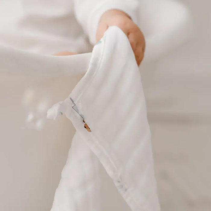 Nest Designs Baby Washcloth 2pc - Snow Angels