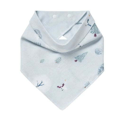 Nest Designs Baby Bamboo Bandana Bib - Snowy Snuggles