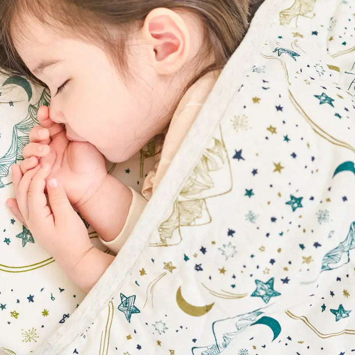 Nest Designs Cozy Blanket - Stars White M