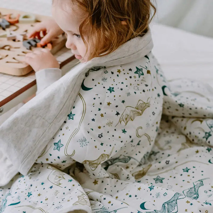 Nest Designs Cozy Blanket - Stars White M