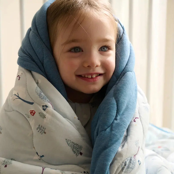 Nest Designs S Cozy Blanket - Snowy Snuggles