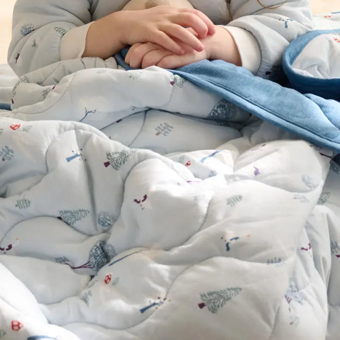 Nest Designs S Cozy Blanket - Snowy Snuggles