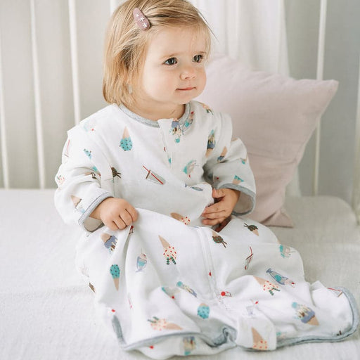 Nest Designs Removeable 3/4 Sleeve Sleep Bag 0.6Tog - Ice Cream Summer