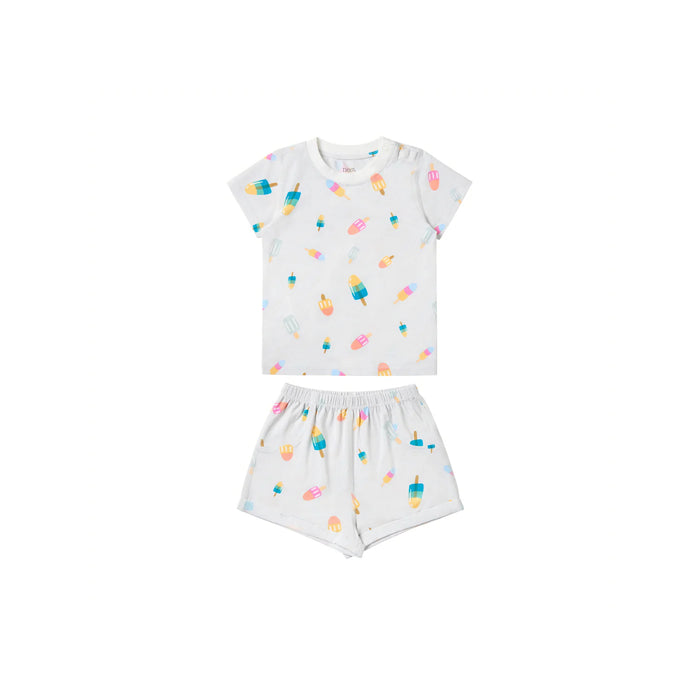 Nest Designs Short Sleeve PJ Set - Summer Pops