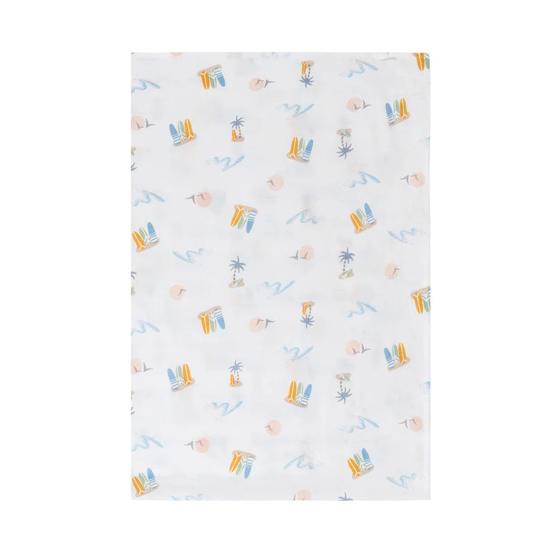 Nest Designs Bamboo Swaddle Blanket - Pastel Waves