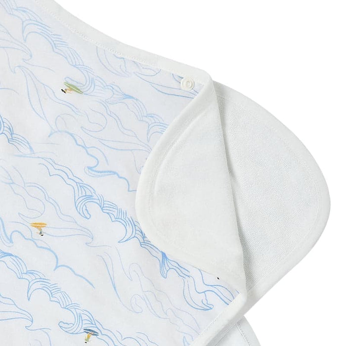 Nest Designs Burp'n Bib 2Pc - Surf Camp