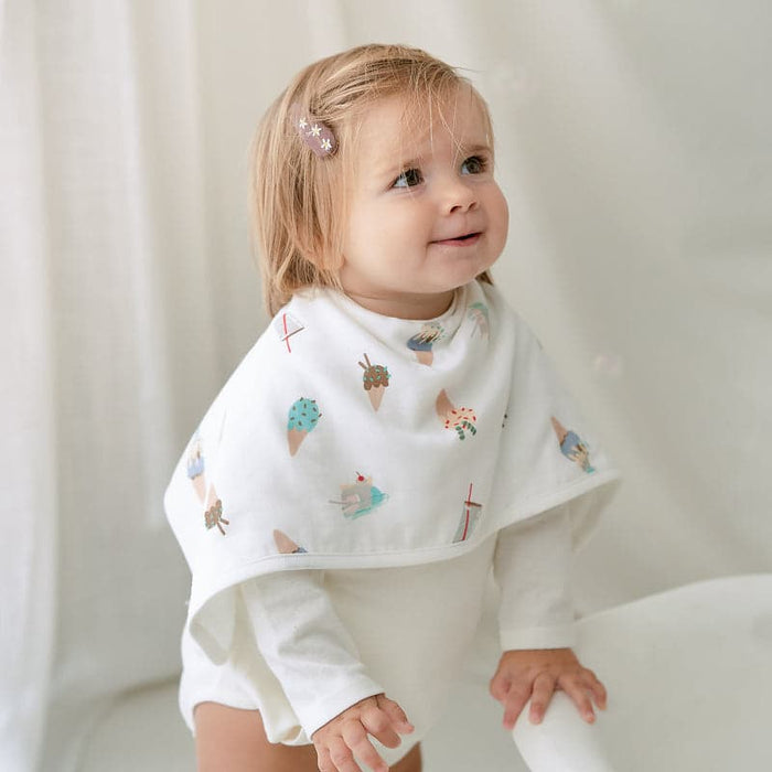 Nest Designs Burp'n Bib 2Pc - Sweet Treats