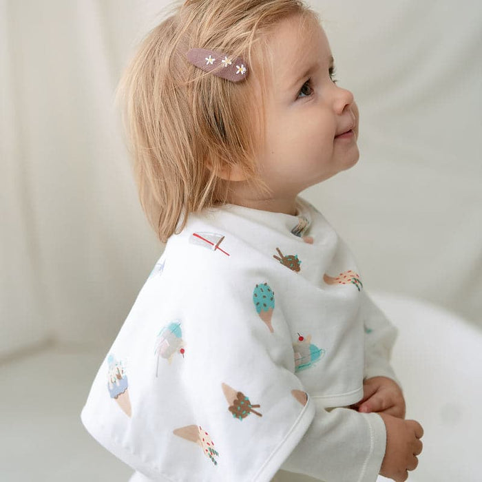 Nest Designs Burp'n Bib 2Pc - Sweet Treats