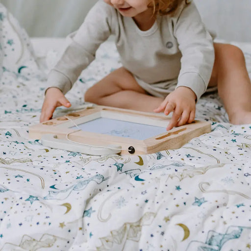 Nest Designs Winter Blanket - Stars White S