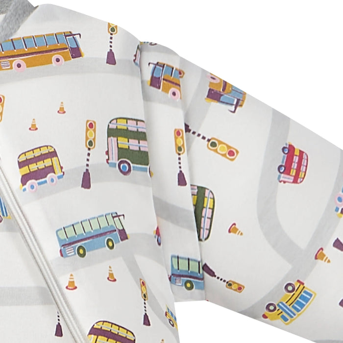 Nest Designs Removeable Sleeve Sleep Bag 1.0Tog 6-18M- Wheels On The Bus