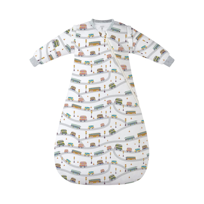 Nest Designs Removeable Sleeve Sleep Bag 1.0Tog 6-18M- Wheels On The Bus