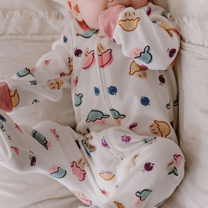Nest Designs Long Sleeve Footless Sleeper - Muffin Man