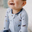Nest Designs Cotton Long Sleeve Romper - Row Row