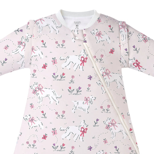 Nest Designs Removable Sleeve Sleep Bag 1.0T - Doggie Meadow