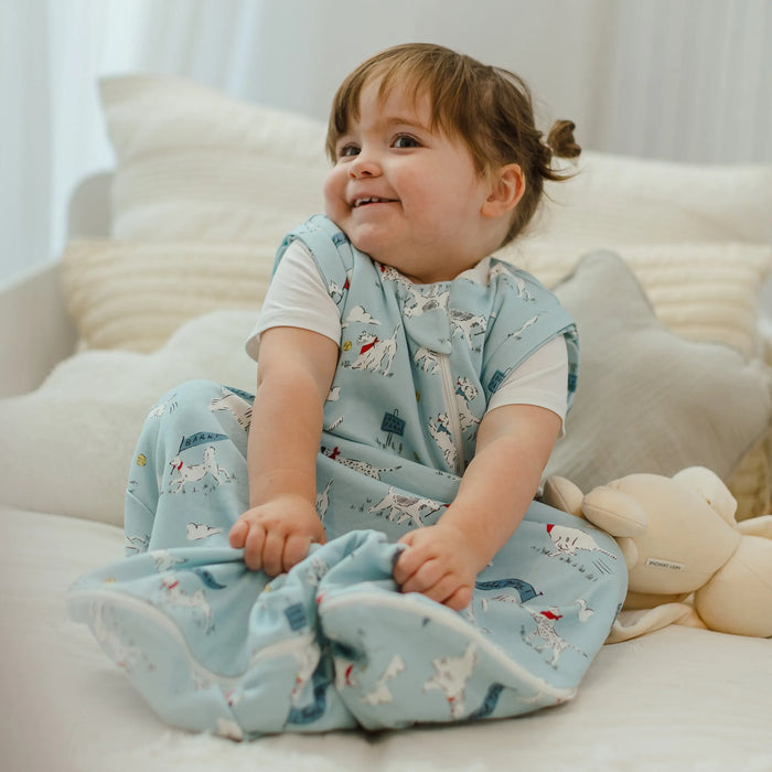 Nest Designs Removable Sleeve Sleep Bag 1.0T - Puppy Park