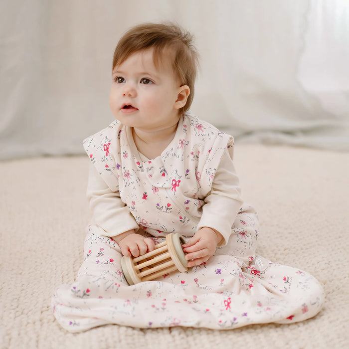 Nest Designs Removable Sleeve Sleep Bag 1.0T - Doggie Meadow