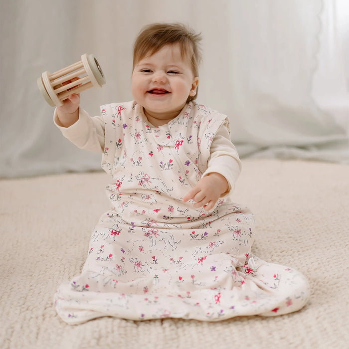 Nest Designs Removable Sleeve Sleep Bag 1.0T - Doggie Meadow