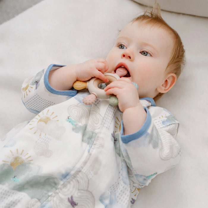 Nest Designs Removable 3/4 Sleeve Sleep Bag 0.6T - Fluffy Puffs