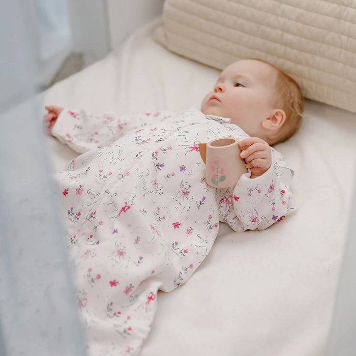 Nest Designs Removable 3/4 Sleeve Sleep Bag 0.6T - Doggie Meadow