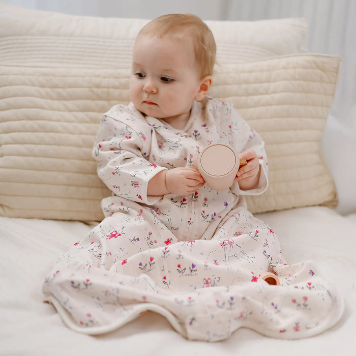 Nest Designs Removable 3/4 Sleeve Sleep Bag 0.6T - Doggie Meadow