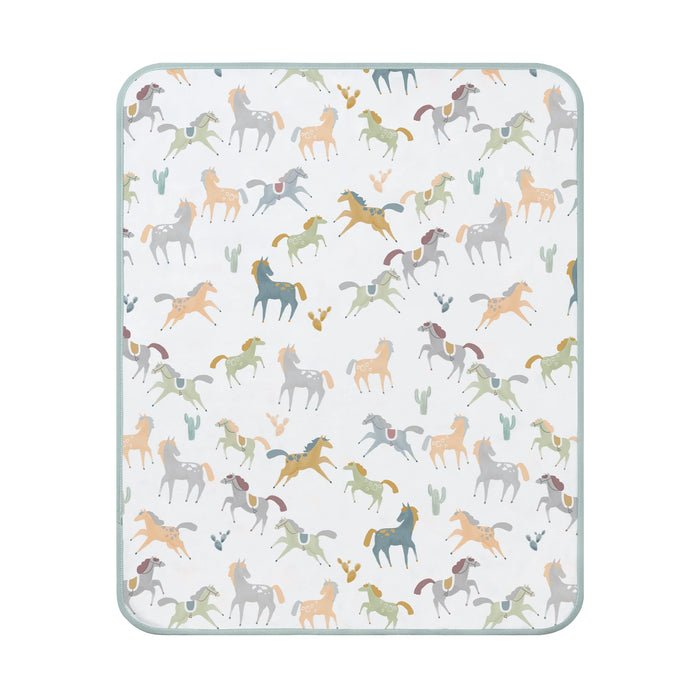 Nest Designs Waterproof Change Pad S - Pony Express 60x80cm
