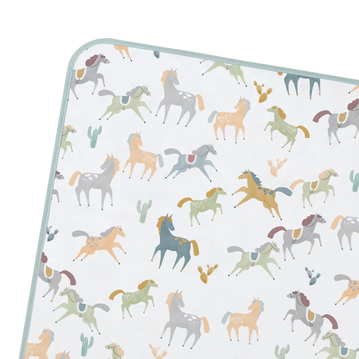 Nest Designs Waterproof Change Pad S - Pony Express 60x80cm