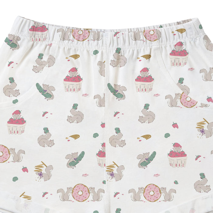 Nest Designs Short Sleeve PJ Set - Very Squirrelly