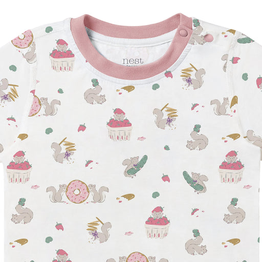 Nest Designs Short Sleeve PJ Set - Very Squirrelly