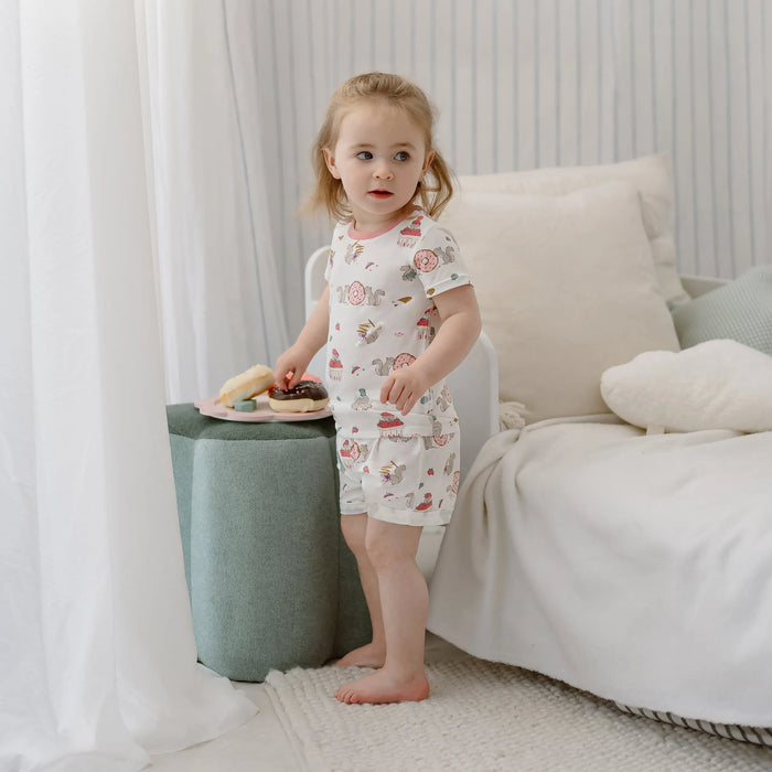 Nest Designs Short Sleeve PJ Set - Very Squirrelly