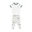 Nest Designs Short Sleeve Play Set - Stars White