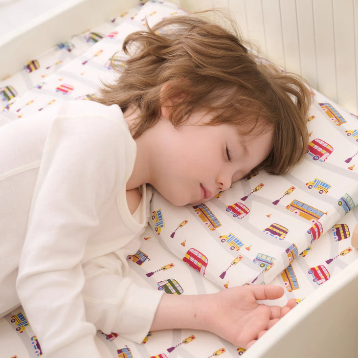 Nest Designs Pillow w/ Pillow Case - Wheels On The Bus M