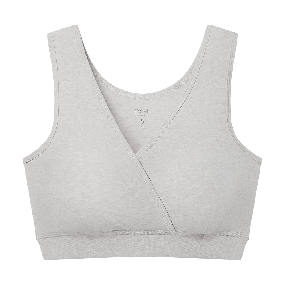 Nest Designs Women’s Nursing Bra - Gray Dusk