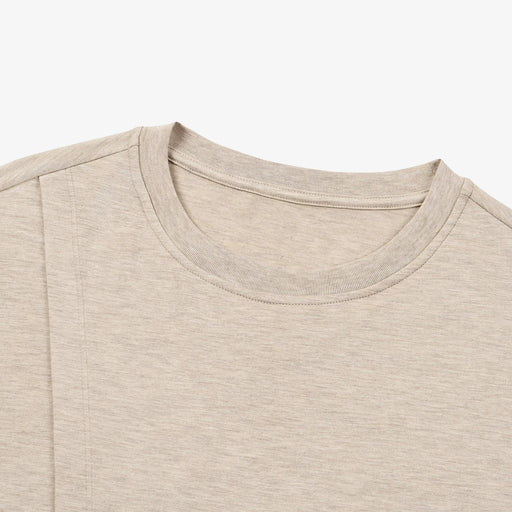 Nest Designs Short Sleeve Nursing T Shirt- Warm Taupe