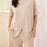 Nest Designs Short Sleeve Nursing T Shirt- Warm Taupe