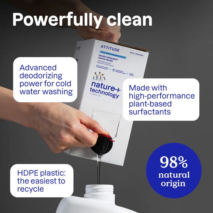 Attitude Laundry Detergent 2L(40 loads) - Unscented