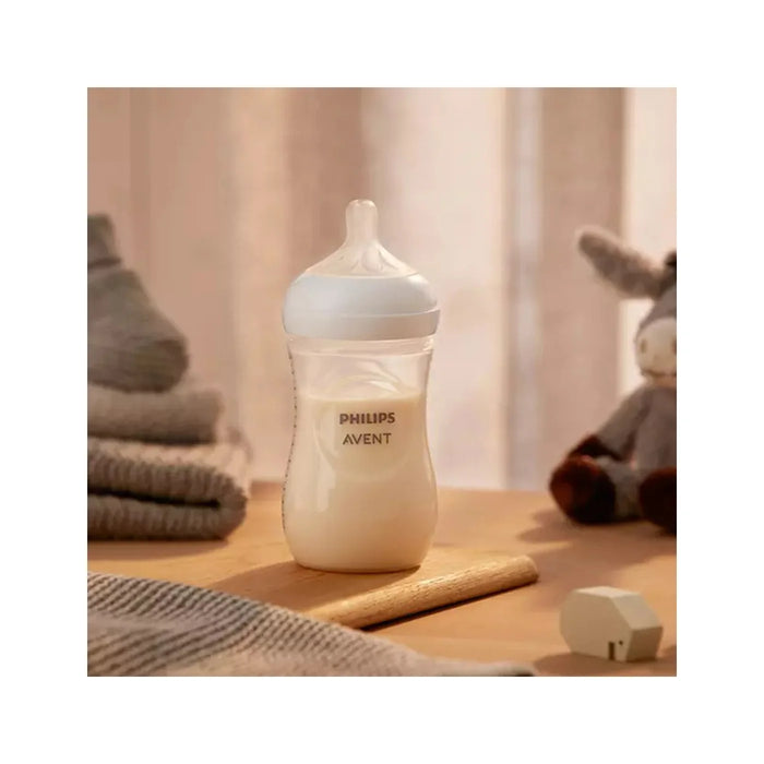 Avent Natural Bottle Clear 9oz 1M+ - 2pack