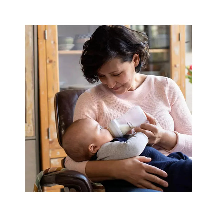 Avent Natural Bottle Clear 9oz - 1M+ 3pack