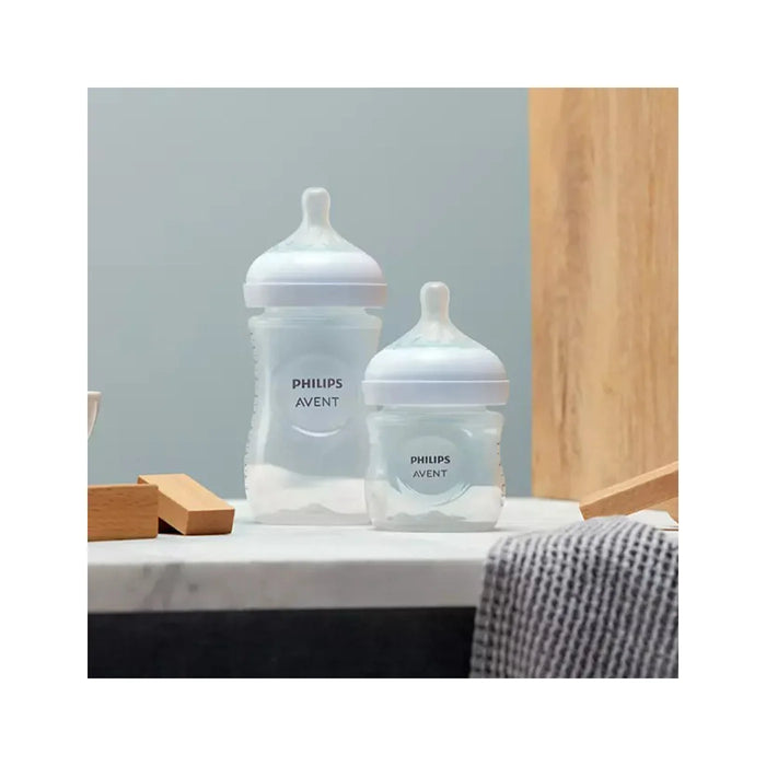 Avent Natural Bottle Clear 9oz 1M+ - 2pack
