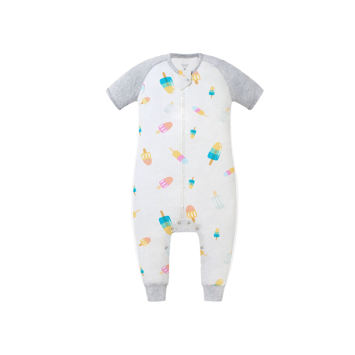 Nest Designs Raglan Short Sleeve Footed Sleep Bag 0.6Tog - Summer Pops