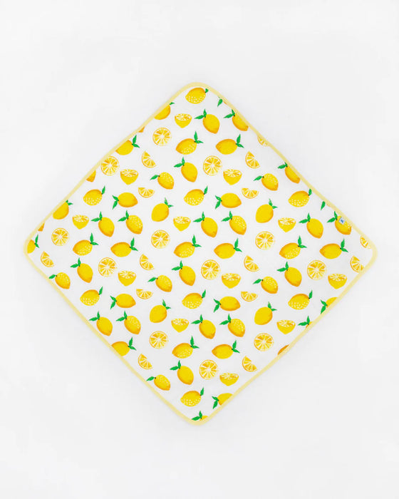 Little Unicorn Infant Hooded Towel - Lemon