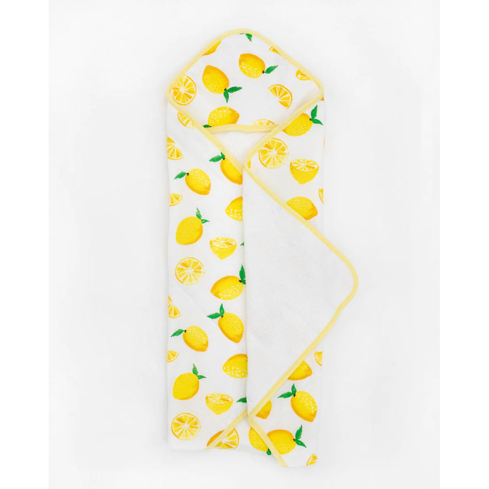 Little Unicorn Infant Hooded Towel - Lemon